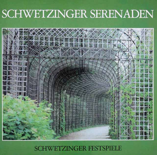 シュヴェツィンゲン・フェスティバル　独SUDDEUTSCHER RUNDFUNK　3735　LP レコード