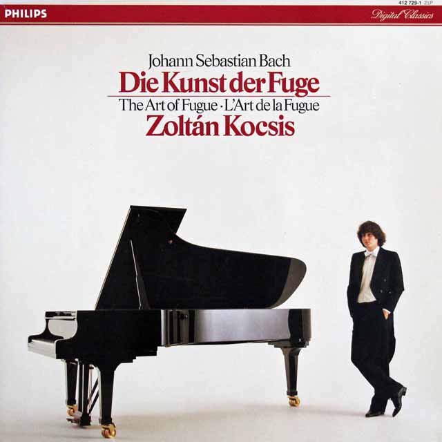 コチシュのバッハ/フーガの技法　蘭PHILIPS　3619　LP レコード