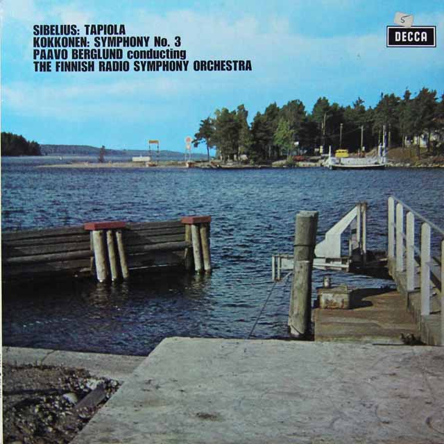 ベルグルンドのシベリウス/交響詩「タピオラ」ほか　英DECCA　3731　LP レコード