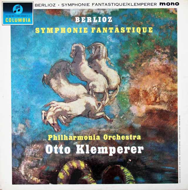 クレンペラーのベルリオーズ/幻想交響曲　英Columbia　3025　LP レコード