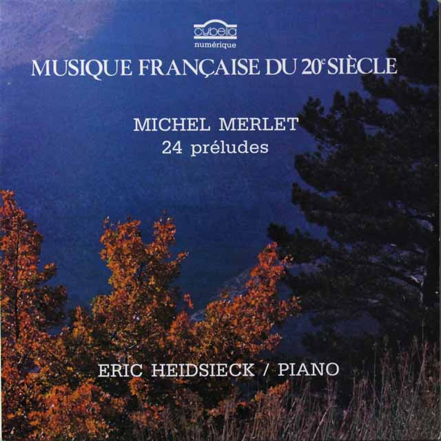 【直筆サイン入り】　ハイドシェックのメルレ/24のプレリュード　仏cybelia　3221　LP レコード