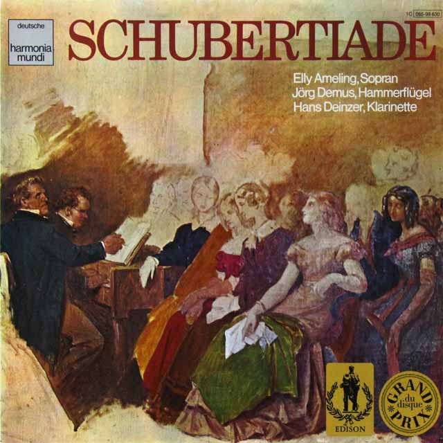 アメリング&デームスのシューベルティアーデ　独HM　3292　LP レコード