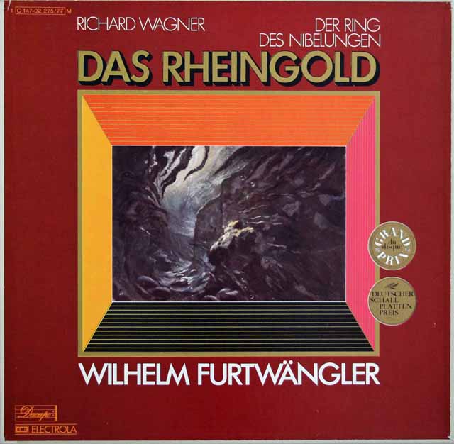 フルトヴェングラーのワーグナー/「ラインの黄金」　独Dacapo　3621　LP レコード