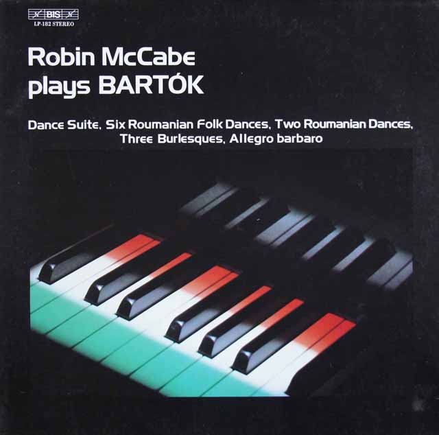 マッケイブのバルトーク/舞踏組曲ほか　独BIS　3628　LP レコード
