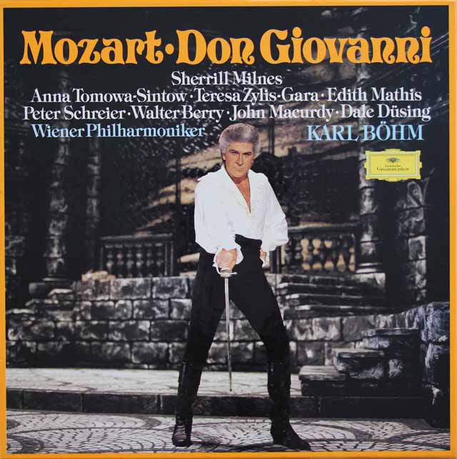 ベームのモーツァルト/「ドン・ジョヴァンニ」　独DGG　3629　LP レコード