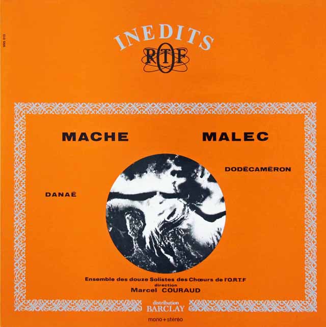 クーローのマシュ/「ダナエ」ほか　★長岡鉄男の外盤A級セレクション第1巻79掲載盤　仏INEDITS RTF　3010　LP レコード