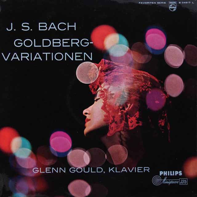 グールドのバッハ/ゴルトベルク変奏曲　独PHILIPS　3010　LP レコード