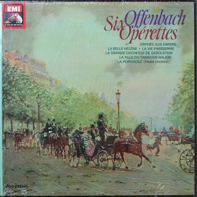 【未開封】　グレシェのオッフェンバック/6つのオペレッタ集　仏EMI　3793　LP レコード