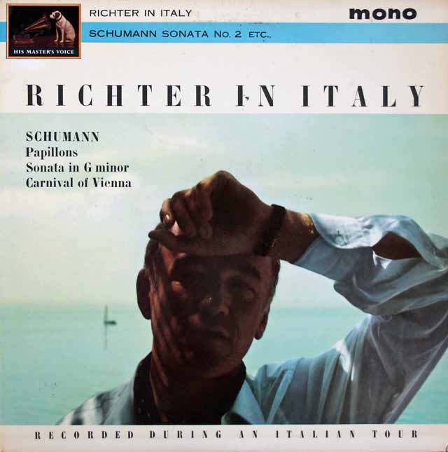 【モノラル】イタリアのリヒテル　英EMI(HMV)　3398　LP レコード