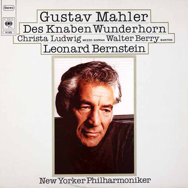 ルートヴィヒ、ベリー、バーンスタインのマーラー/「こどもの魔法の角笛」　独CBS　3635　LP レコード