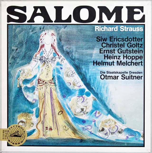 スウィトナーのR.シュトラウス/「サロメ」全曲　独EMI　3703　LP レコード