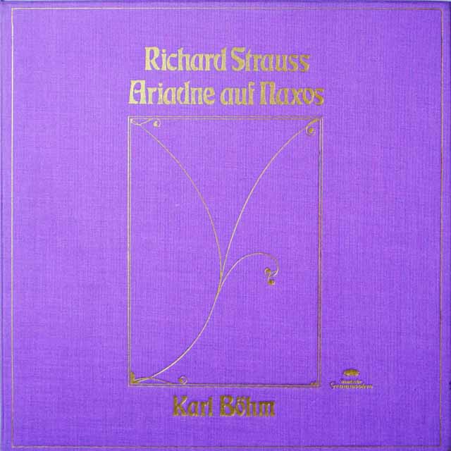 ベームのR.シュトラウス/ナクソス島のアリアドネ　独DGG　2638　LP レコード