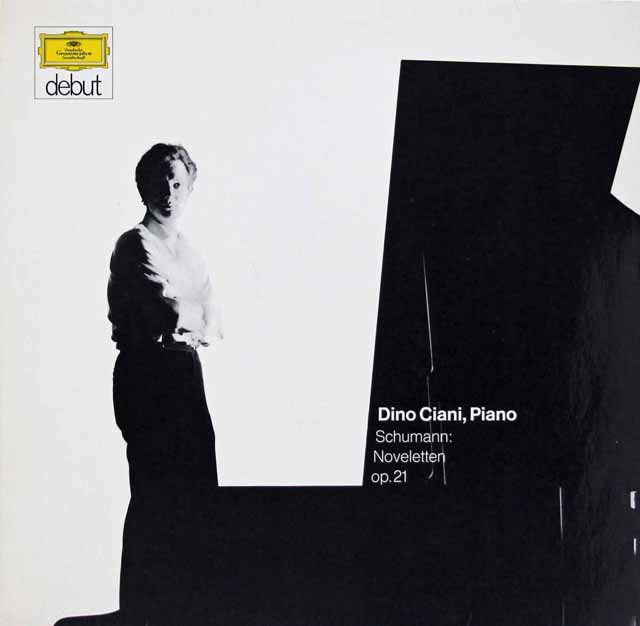【デビューシリーズ】　チアーニのシューマン/「ノヴェレッテン」　独DGG　3630　LP レコード