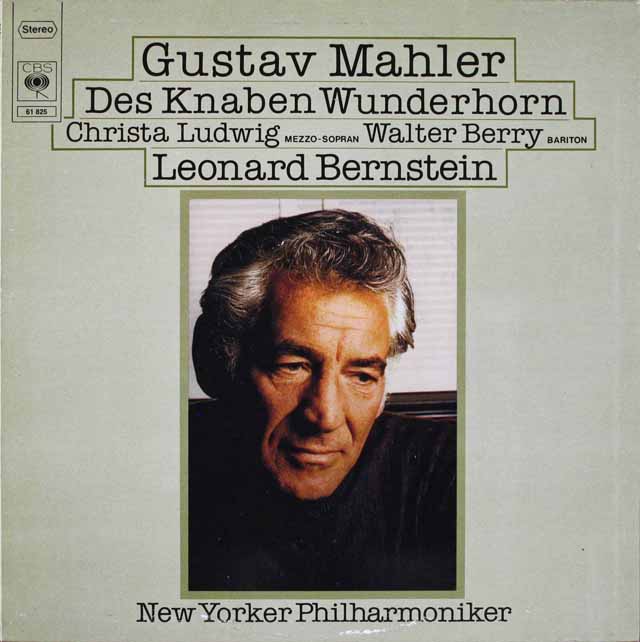 バーンスタインのマーラー/「少年の魔法の角笛」　独CBS　3699　LP レコード