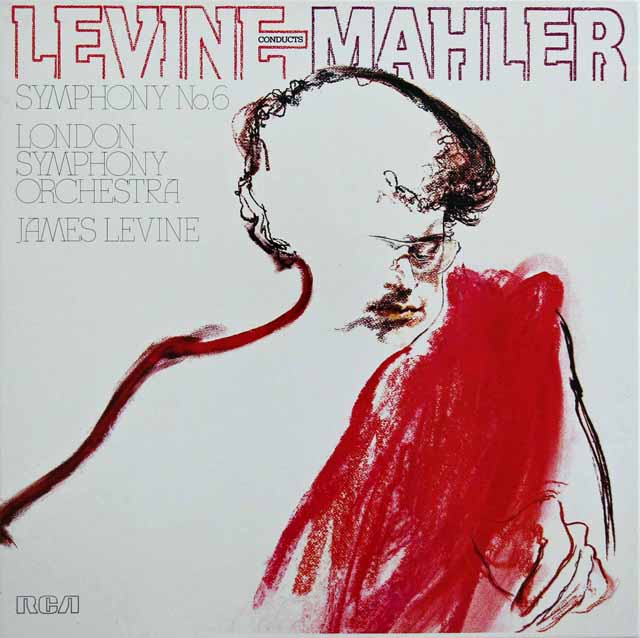 レヴァインのマーラー/交響曲第6番「悲劇的」　独RCA　3281　LP レコード