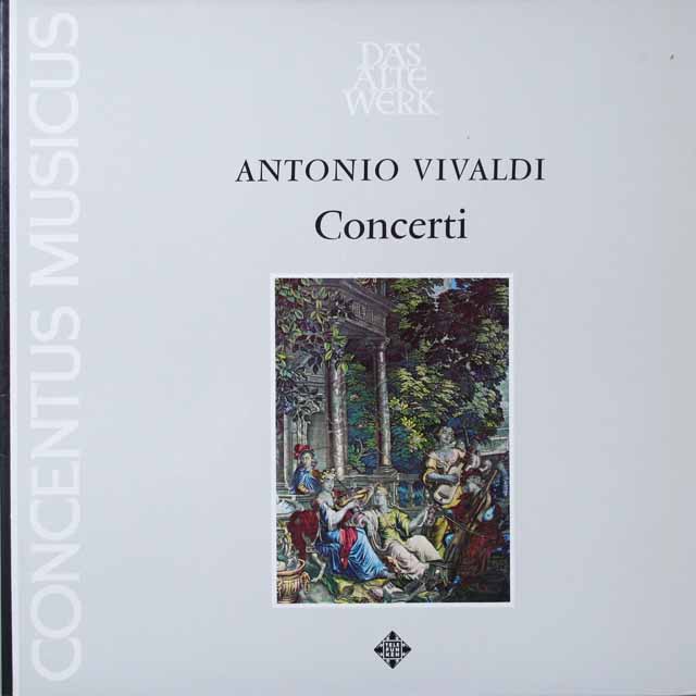 アーノンクールのヴィヴァルディ/ファゴット協奏曲ほか　独Telefunken　3410　LP レコード