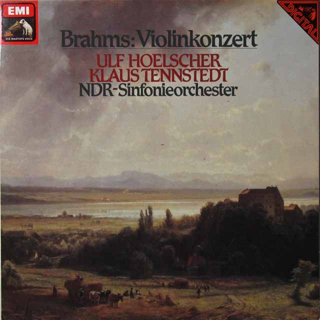 ウルフ・ヘルシャー、テンシュテットのブラームス/ヴァイオリン協奏曲　独EMI　3541　LP レコード