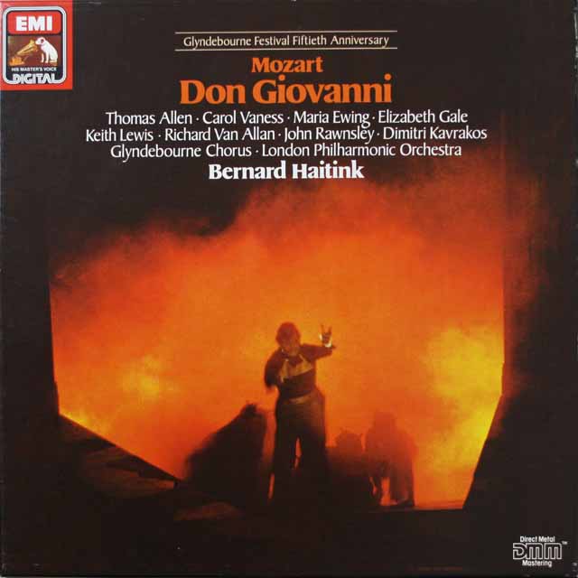 ハイティンクのモーツァルト/「ドン・ジョヴァンニ」全曲　独ＥMI　3899　LP レコード