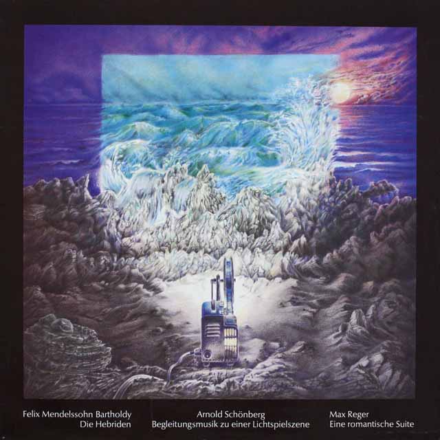 ツェンダーのメンデルスゾーン/「フィンガルの洞窟」ほか　独SR　3808　LP レコード