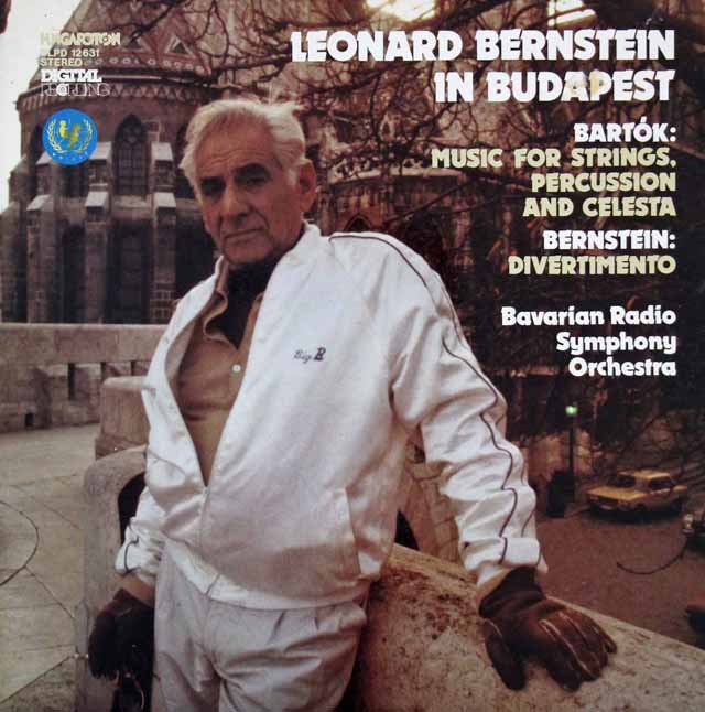 バーンスタインの1983年ブダペストライヴ　ハンガリーHungaroton　3533　LP レコード