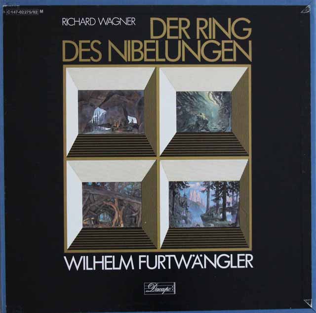 【特価！】　フルトヴェングラーのワーグナー/「ニーベルングの指環」　独EMI　3283　LP レコード