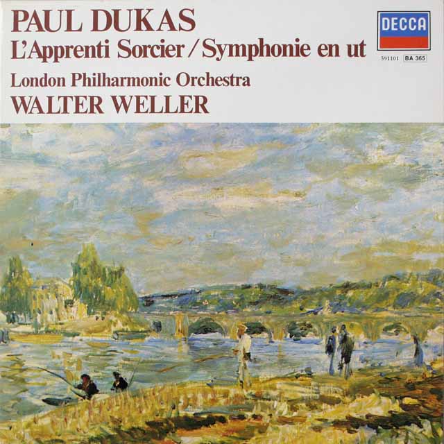 ウェラーのデュカス/魔法使いの弟子ほか　仏DECCA　3898　LP レコード