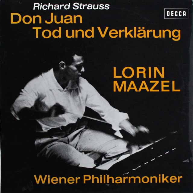マゼールのR.シュトラウス/「ドン・ファン」、「死と浄化」  独DECCA　3804　LP レコード