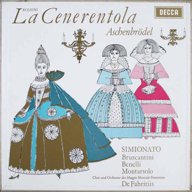 シミオナートのロッシーニ/「シンデレラ」 独DECCA  2521