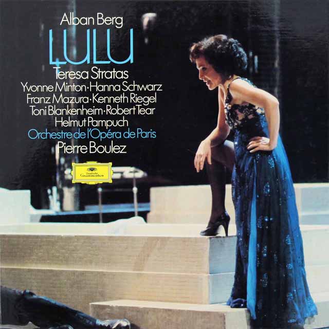 ブーレーズのベルク/「ルル」（三幕版/全曲）　独DGG　3534　LP レコード