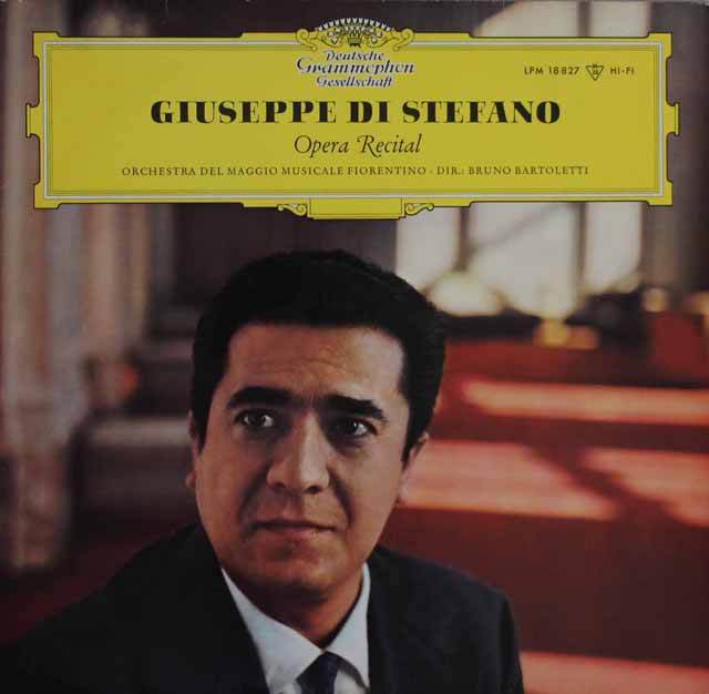 【モノラル】　ステファーノ/オペラ・リサイタル　独DGG　2995　LP レコード