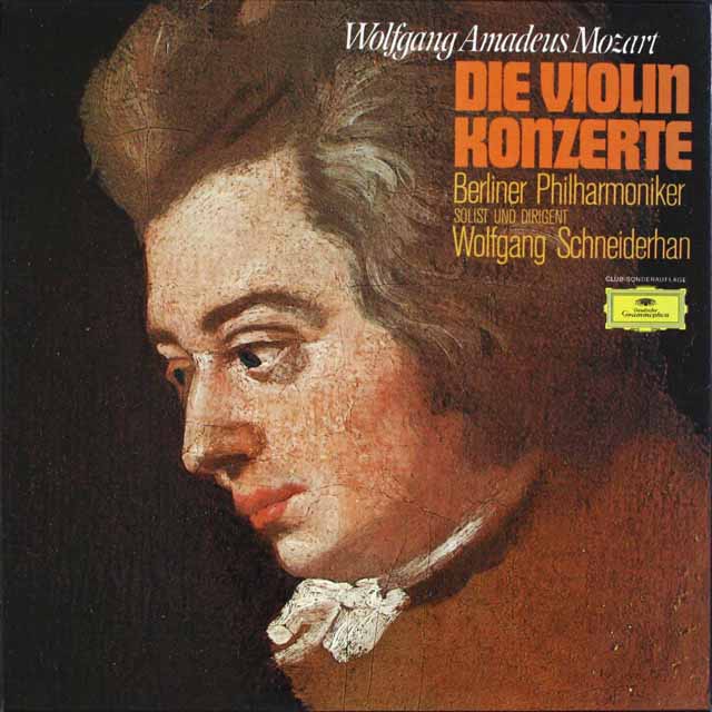 シュナイダーハンのモーツァルト/ヴァイオリン協奏曲全集　独DGG　3232　LP レコード