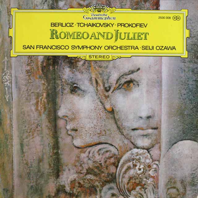 小澤の「ロミオとジュリエット」の音楽　独DGG　3698　LP レコード
