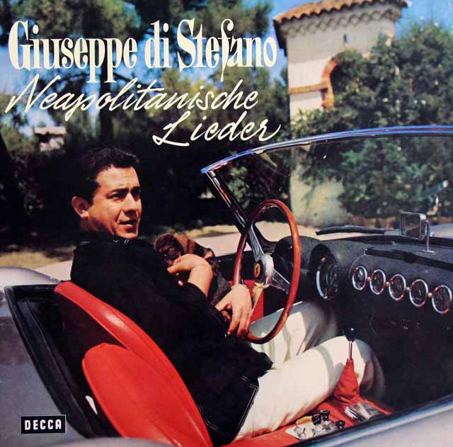 ステファノのナポリ民謡　独DECCA　3702　LP レコード
