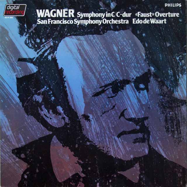 ワールトのワーグナー/交響曲ハ長調ほか　蘭PHILIPS　3603　LP レコード