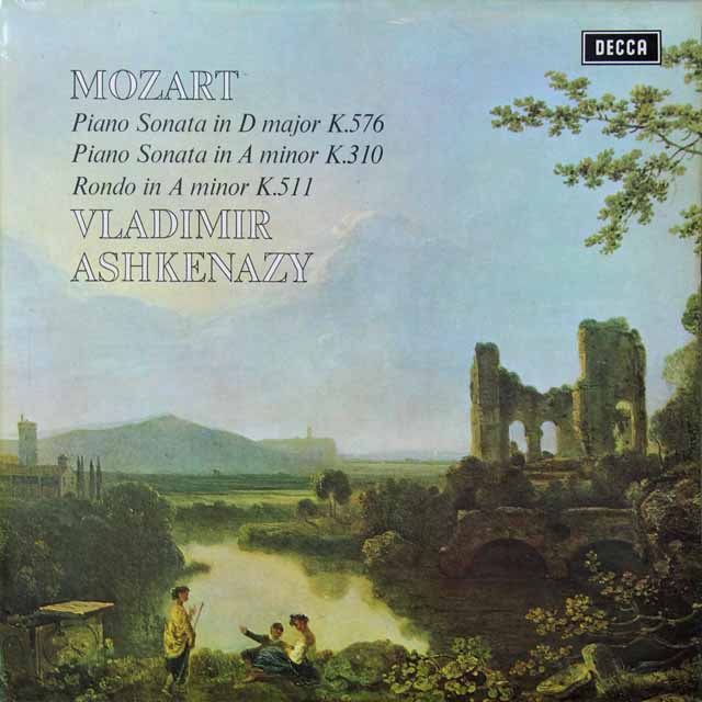 【オリジナル盤】　アシュケナージのモーツァルト/ピアノソナタ第18番＆第8番ほか　英DECCA　3292　LP レコード