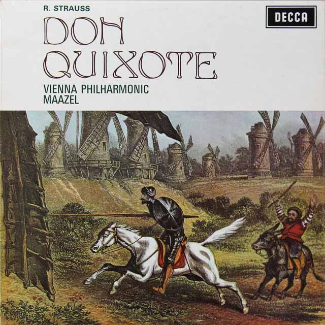 マゼールのR.シュトラウス/「ドン・キホーテ」　英DECCA　3542　LP レコード