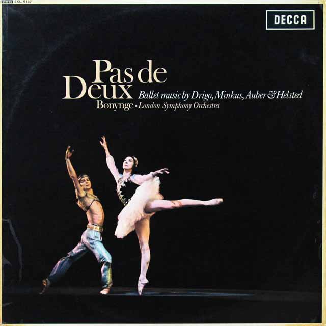ボニングのドリゴ/「海賊」のパ・ド・ドゥーほか　英DECCA　3542　LP レコード