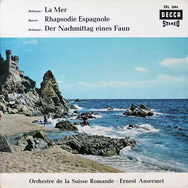 アンセルメのドビュッシー/「牧神の午後への前奏曲」ほか　独DECCA　2711　LP レコード