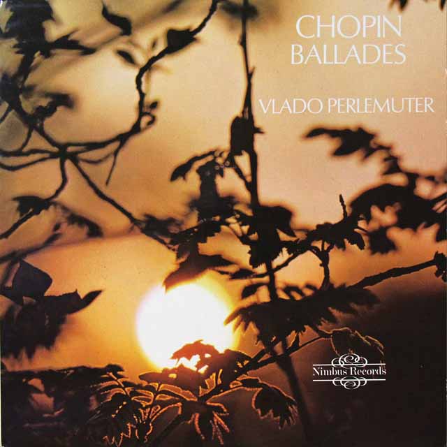 ペルルミュテールのショパン/バラード集　英Nimbus　3592　LP レコード