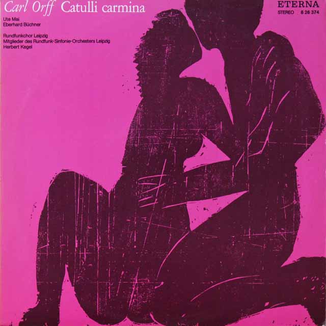 ケーゲルのウルフ/「カトゥーリ・カルミナ」（テストプレス）  独ETERNA   2721　LP レコード