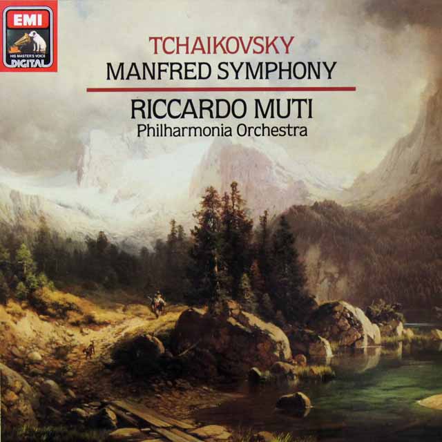 ムーティのチャイコフスキー/マンフレッド交響曲　独EMI　3602　LP レコード