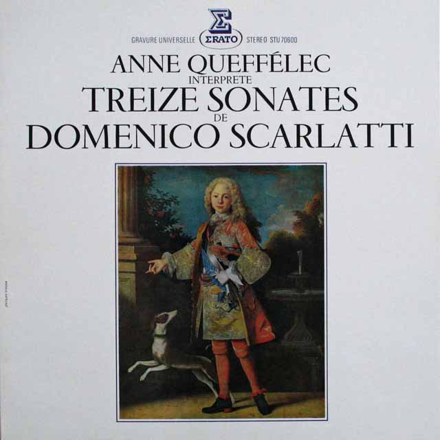 ケフェレックのスカルラッティ/ソナタ集  仏ERATO   2524　LP レコード