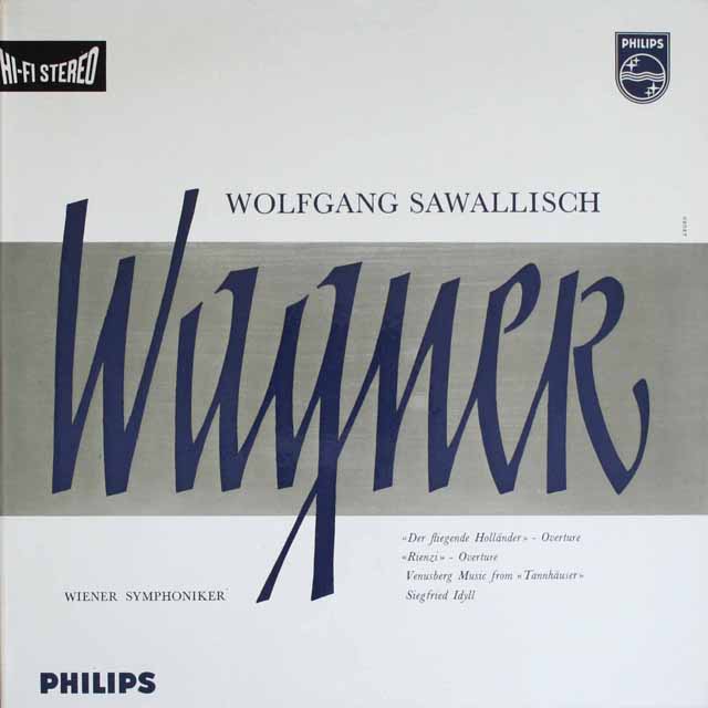 サヴァリッシュのワーグナー/管弦楽曲集   蘭PHILIPS　3303　LP レコード