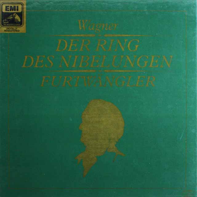 フルトヴェングラーのワーグナー/「ニーベルングの指環」(全曲)　独EMI    2526　LP レコード