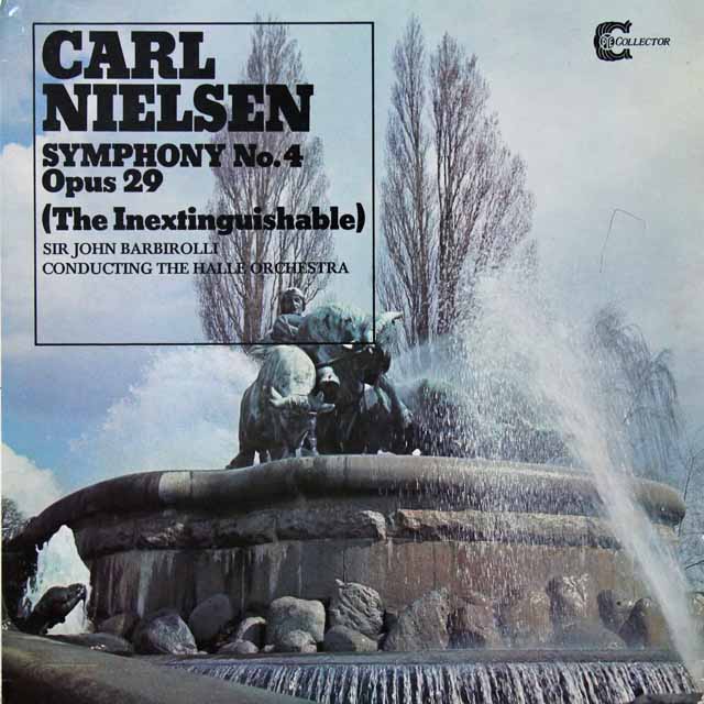 バルビローリのニールセン/交響曲第4番「不滅」　英PYE　3603　LP レコード