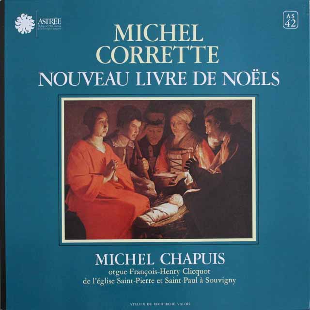 シャピュイのコレット/新ノエル集　仏ASTREE　3809　LP レコード