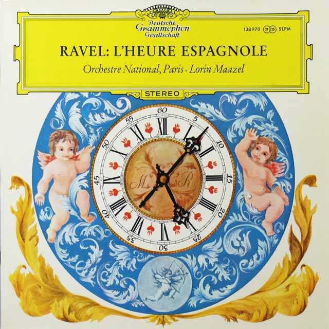 マゼールのラヴェル/歌劇「スペインの時」 　独DGG　3603　LP レコード