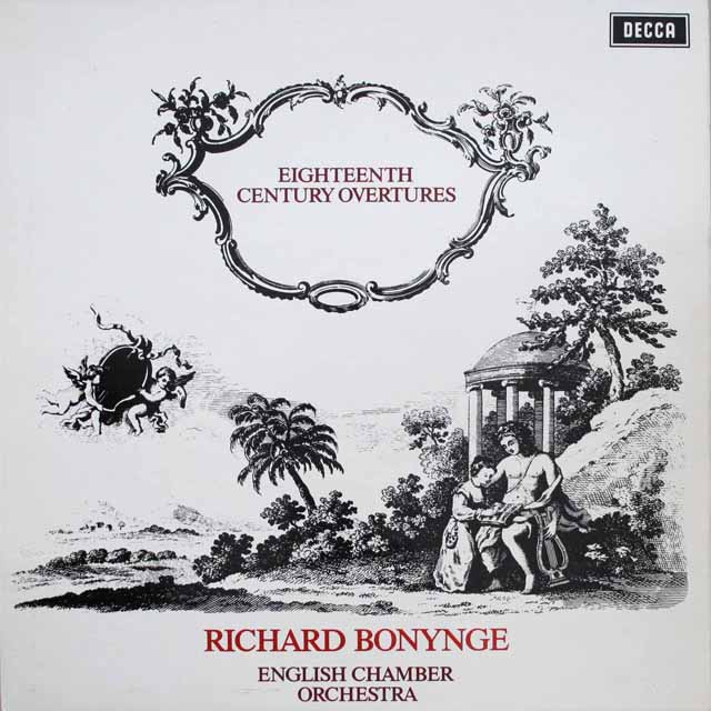 【オリジナル盤】　ボニングの「18世紀オペラ序曲集」　英DECCA　3811　LP レコード