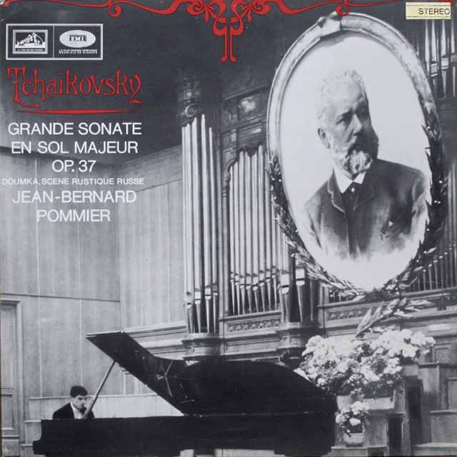 ポミエのチャイコフスキー/「グランド・ソナタ」ほか　仏EMI（VSM）　3811　LP レコード