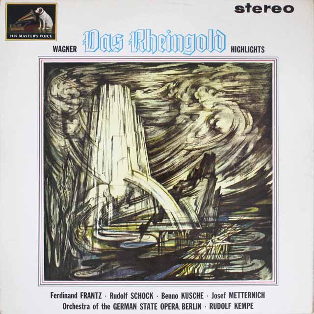 ケンペのワーグナー/「ラインの黄金」抜粋　英EMI   2533　LP レコード